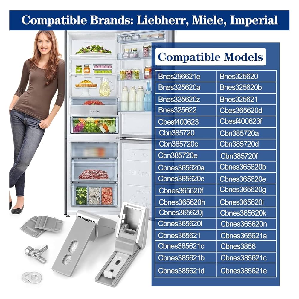 Amazon.co.jp: 2ピース 9590178 冷蔵庫ヒンジ交換部品 Liebherr